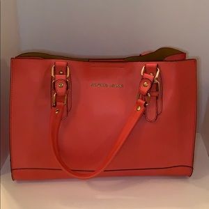 ANTONIO MELANI LARGE CORAL TOTE